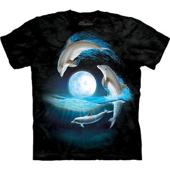 Majica Delfini in polna luna