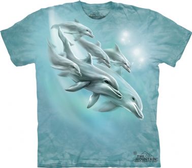 Majica Delfini pri potapljanju