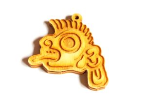 Azteški amulet OPICA